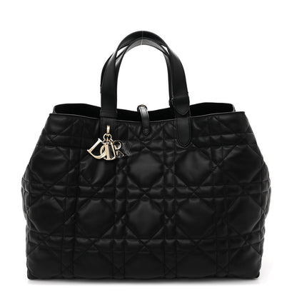 Christian Dior Calfskin Macrocannage Large Toujours Black 1 of 12