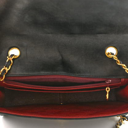 Chanel Lambskin Quilted Medium Single Flap Black 5 of 11