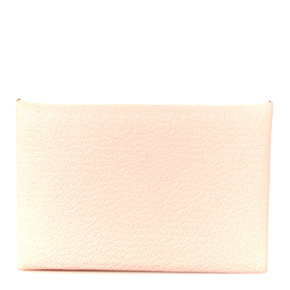 Hermes Chevre Mysore Calvi Card Case Mauve Pale 1 of 9