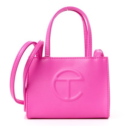 Telfar Vegan Leather Small Shopping Bag Azalea 1 of 11