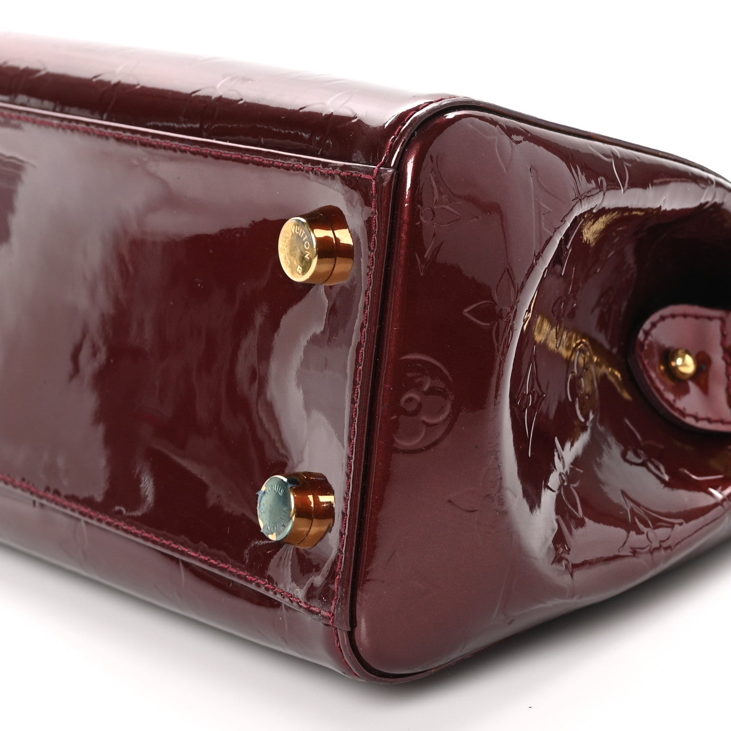 Louis Vuitton Vernis Brea MM Rouge Fauviste 9 of 11