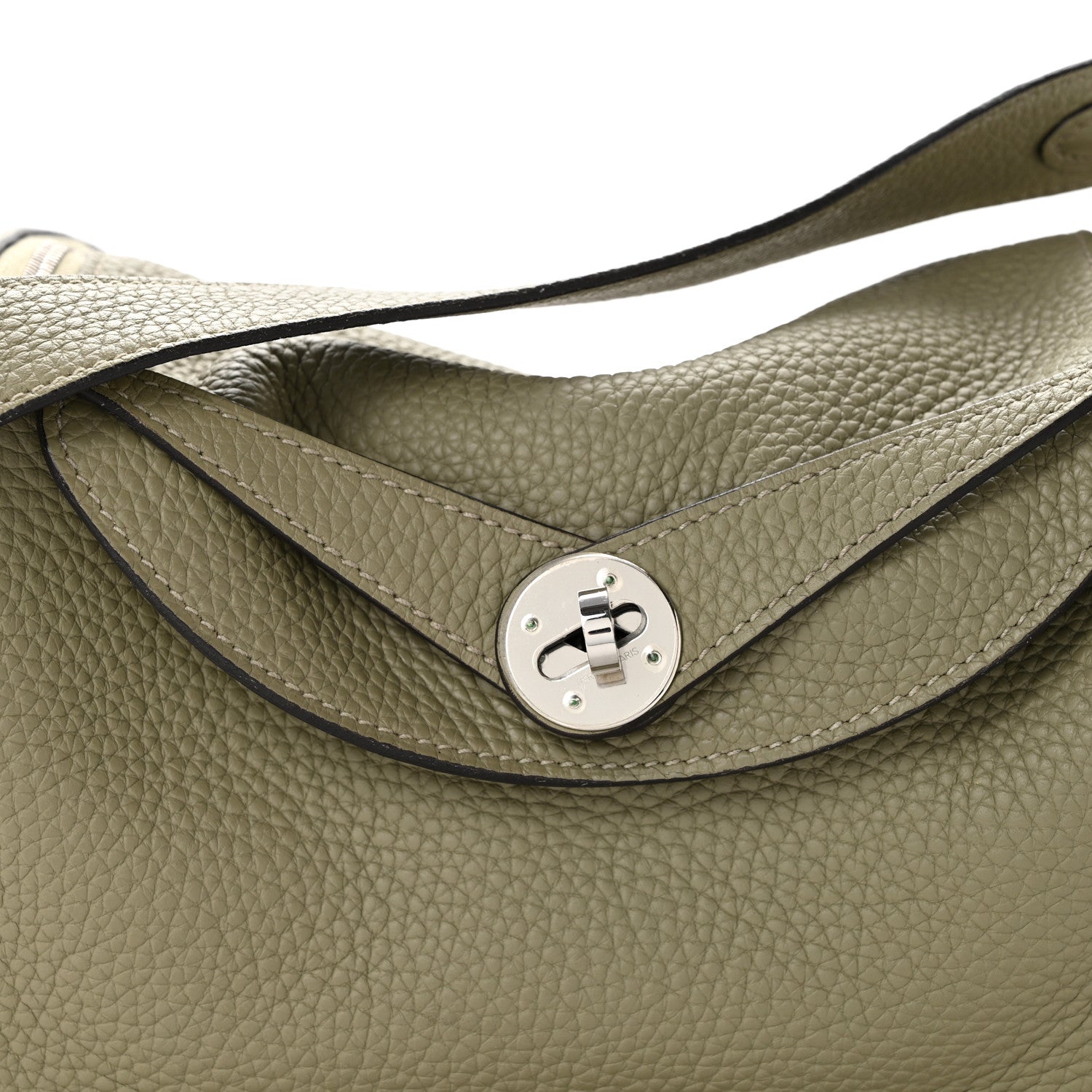Hermes Taurillon Clemence Lindy 26 Sauge 8 of 13
