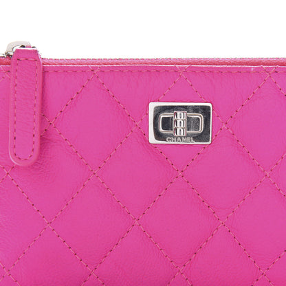 Chanel Goatskin Quilted Small Reissue Cosmetic Case Pink 10 of 10
