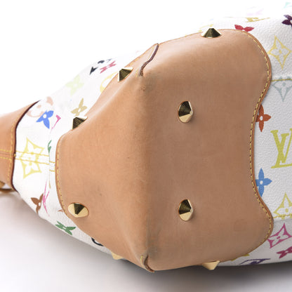 Louis Vuitton Monogram Multicolor Judy GM White 6 of 9