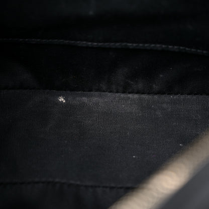 Saint Laurent Calfskin Matelasse Monogram Lou Camera Bag Black 12 of 15