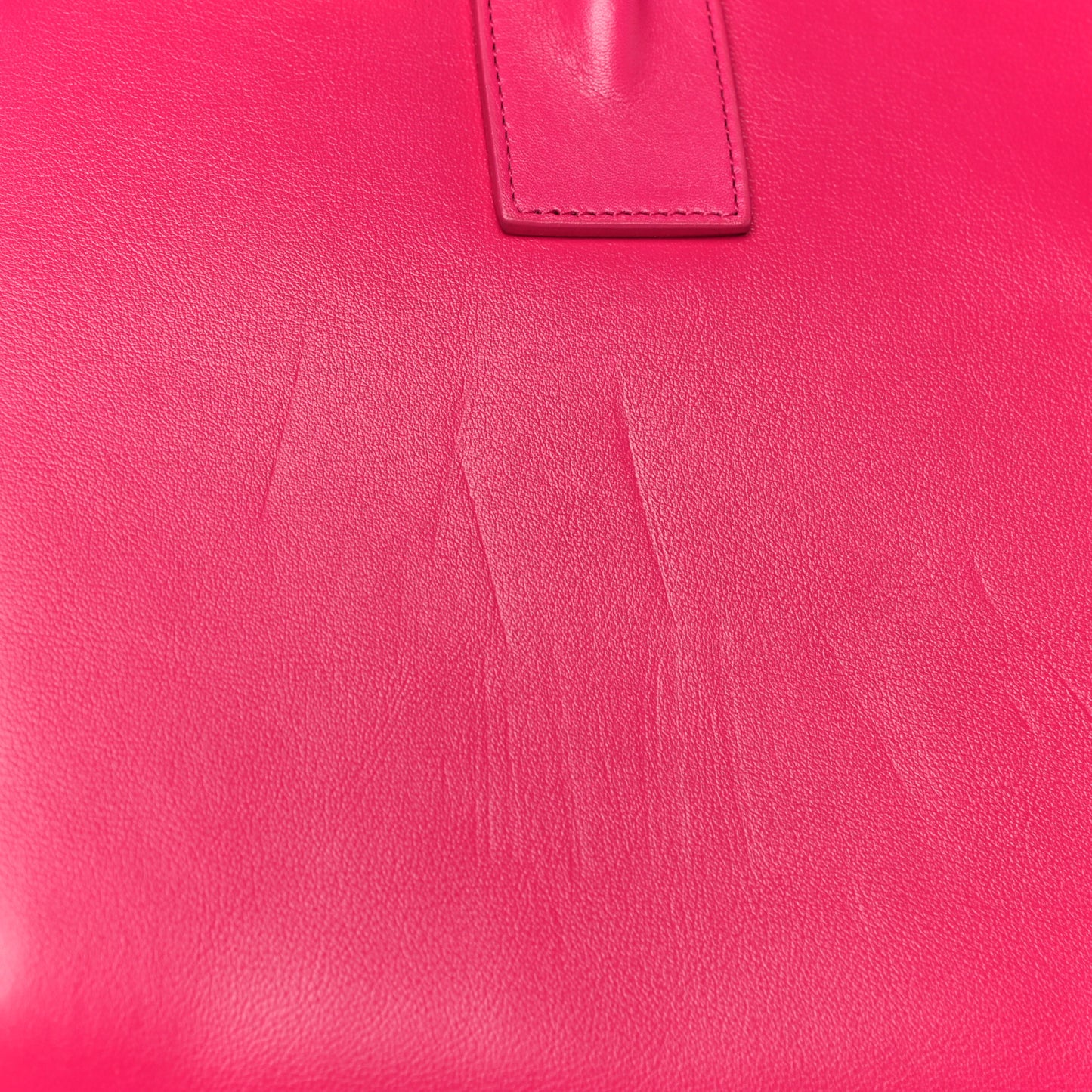 Calfskin Small Sac De Jour Lipstick Fuchsia