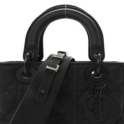 Christian Dior Ultra Matte Calfskin Cannage Small My ABCDior Lady Dior Black 7 of 9