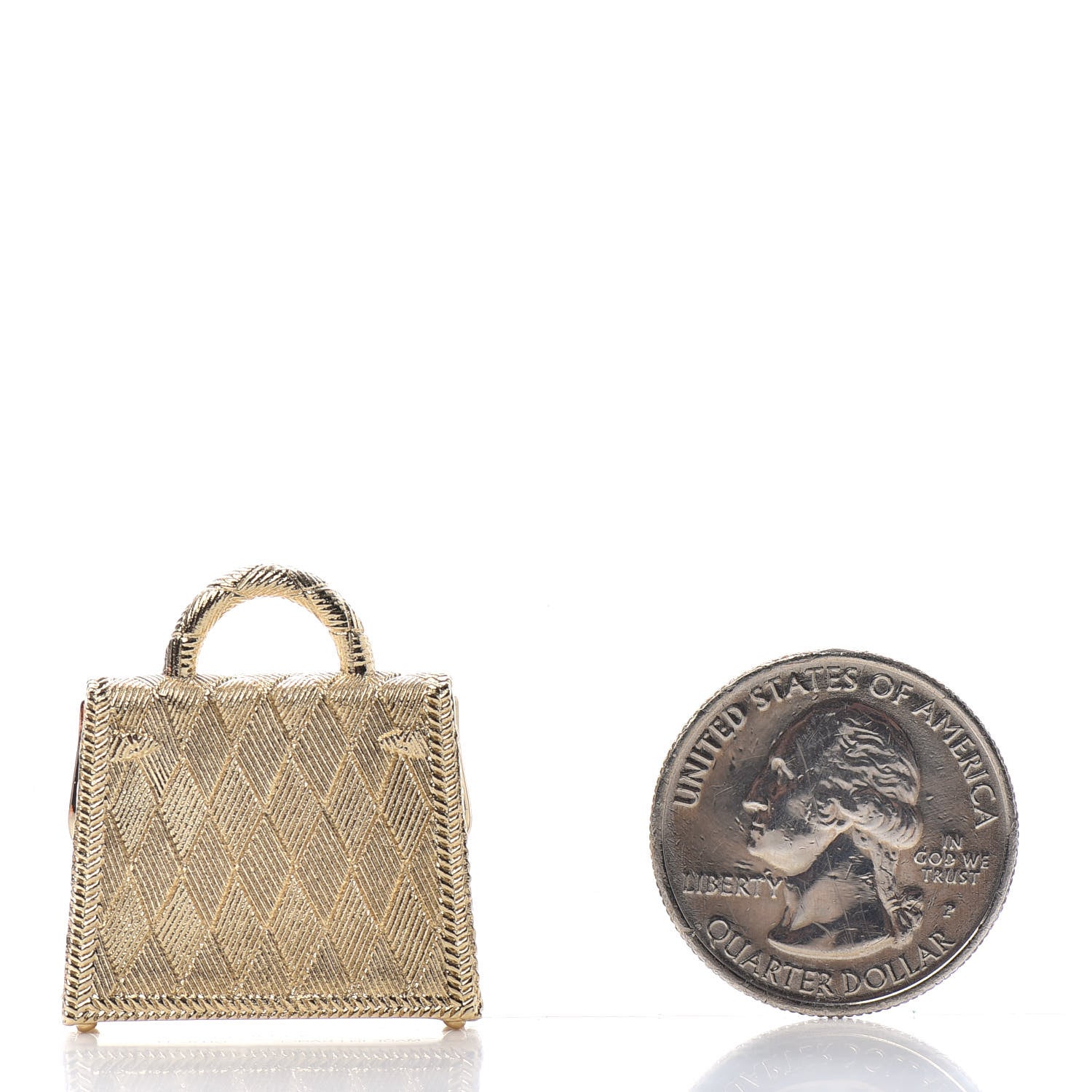Hermes Permabrass Kelly Curiosite Charm 2 of 3