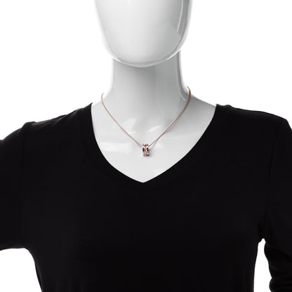 Bulgari 18K Rose Gold B.Zero1 Open Legends Pendant Necklace 2 of 7