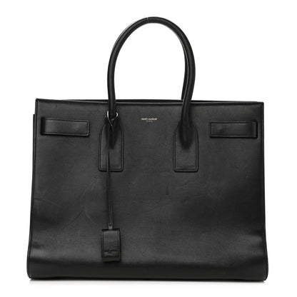 Saint Laurent Calfskin Large Sac De Jour Carryall Black 1 of 13