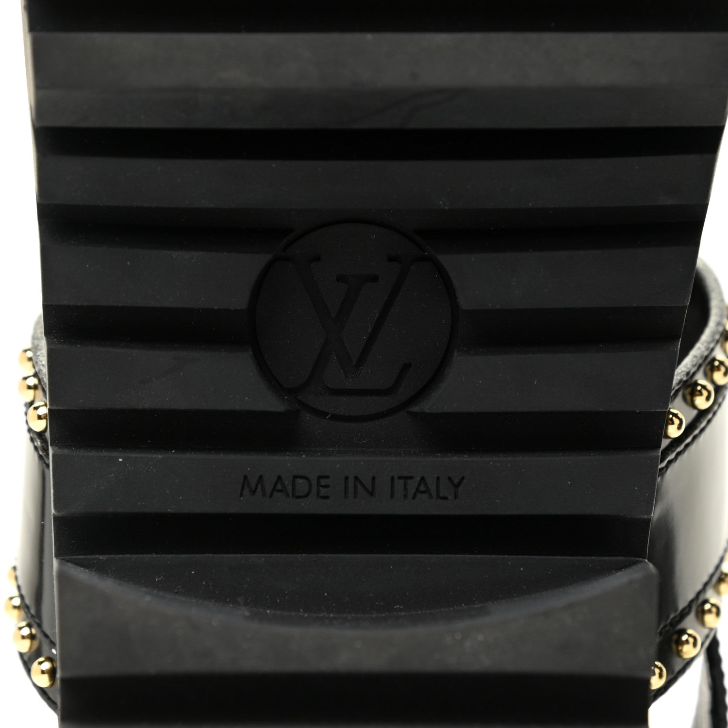 Louis Vuitton Calfskin Monogram Laureate Platform Sandals 39 Black 9 of 11