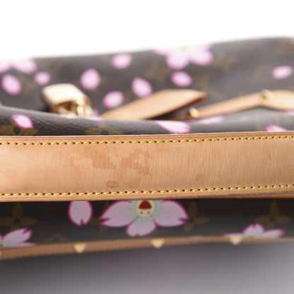 Louis Vuitton Monogram Cherry Blossom Sac Retro Bag Brown 10 of 11