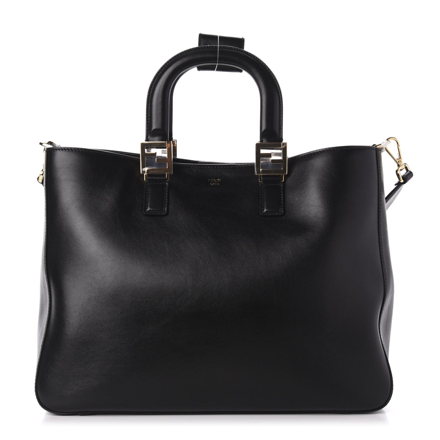 Vitello Glacier Medium FF Tote Black