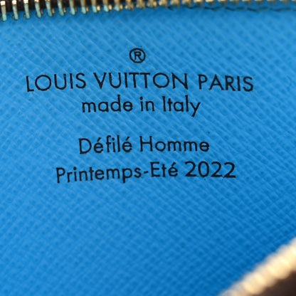 Louis Vuitton Monogram Vintage Calfskin Trunk L'œil Coin Card Holder 6 of 11