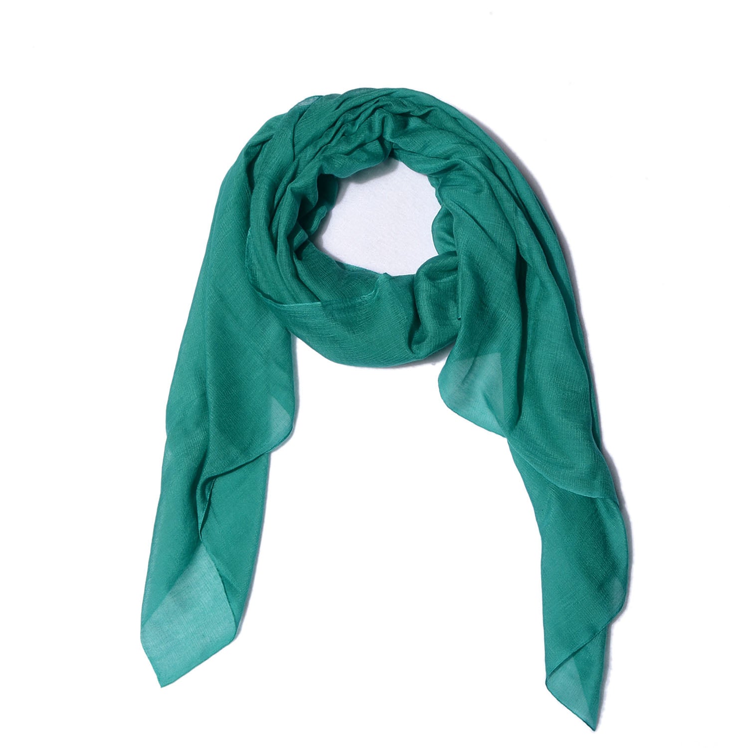 Hermes Cashmere Silk Plume Unie Stole Emerald Green 1 of 5