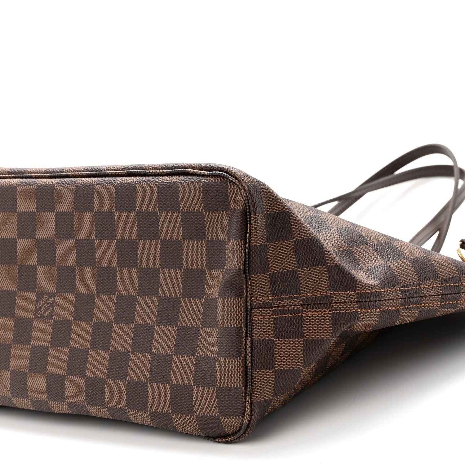 Louis Vuitton Damier Ebene Neo Neverfull MM Rose Ballerine 10 of 12