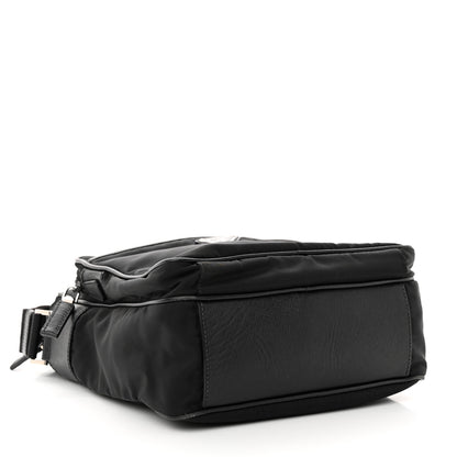 Prada Tessuto Nylon Messenger Bag Black 4 of 9