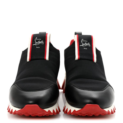 Christian Louboutin Neoprene Tiketa Flat Sneakers 40 Black 3 of 9