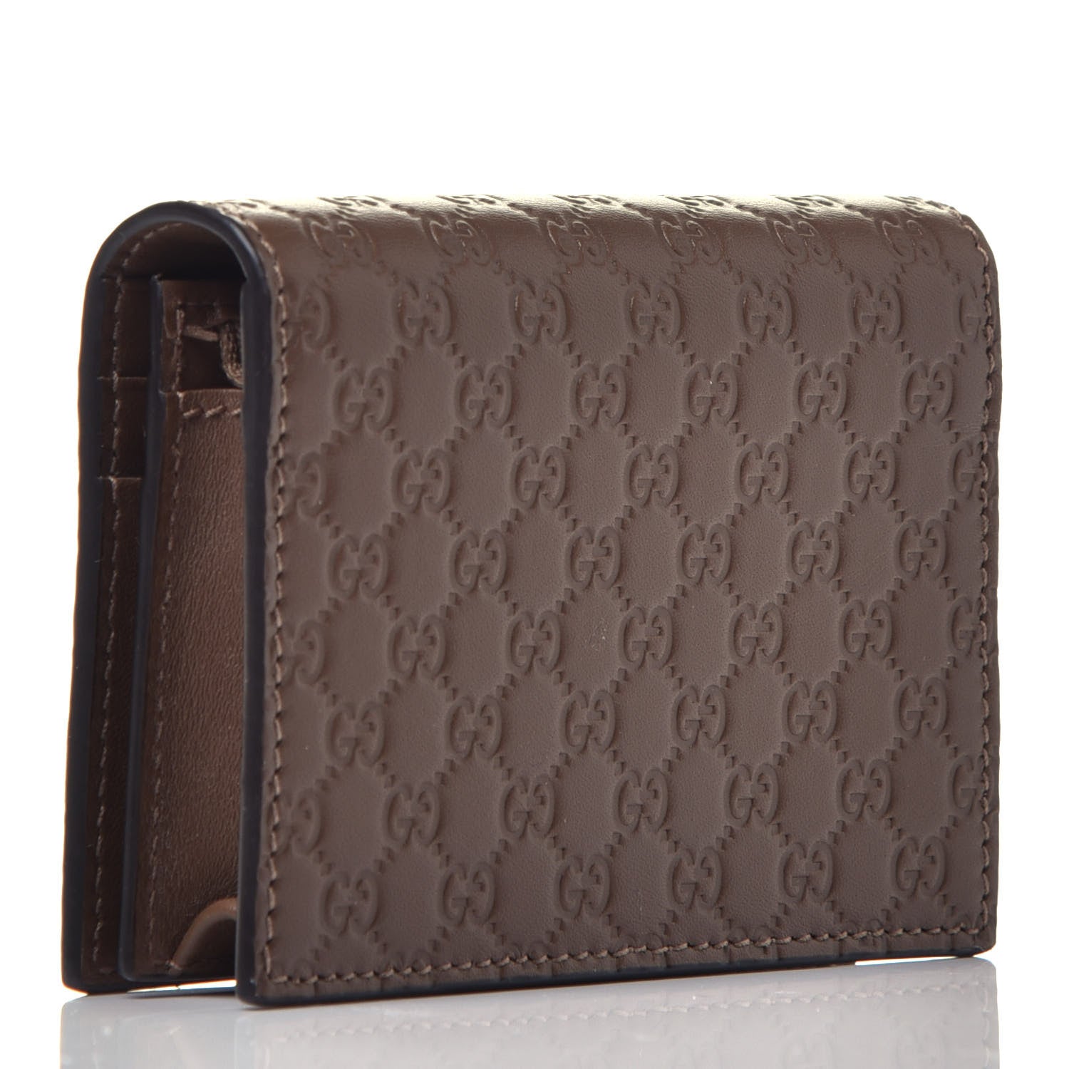 Gucci Microguccissima Card Case Wallet Acero 3 of 8