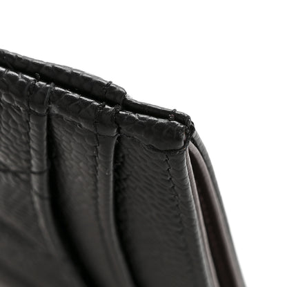 Chanel Caviar Quilted Card Holder Black 9 of 9
