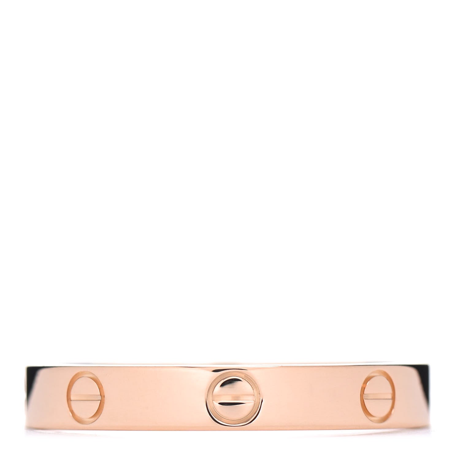Cartier 18K Pink Gold 3.5mm LOVE Wedding Band Ring 64 10.75 3 of 4
