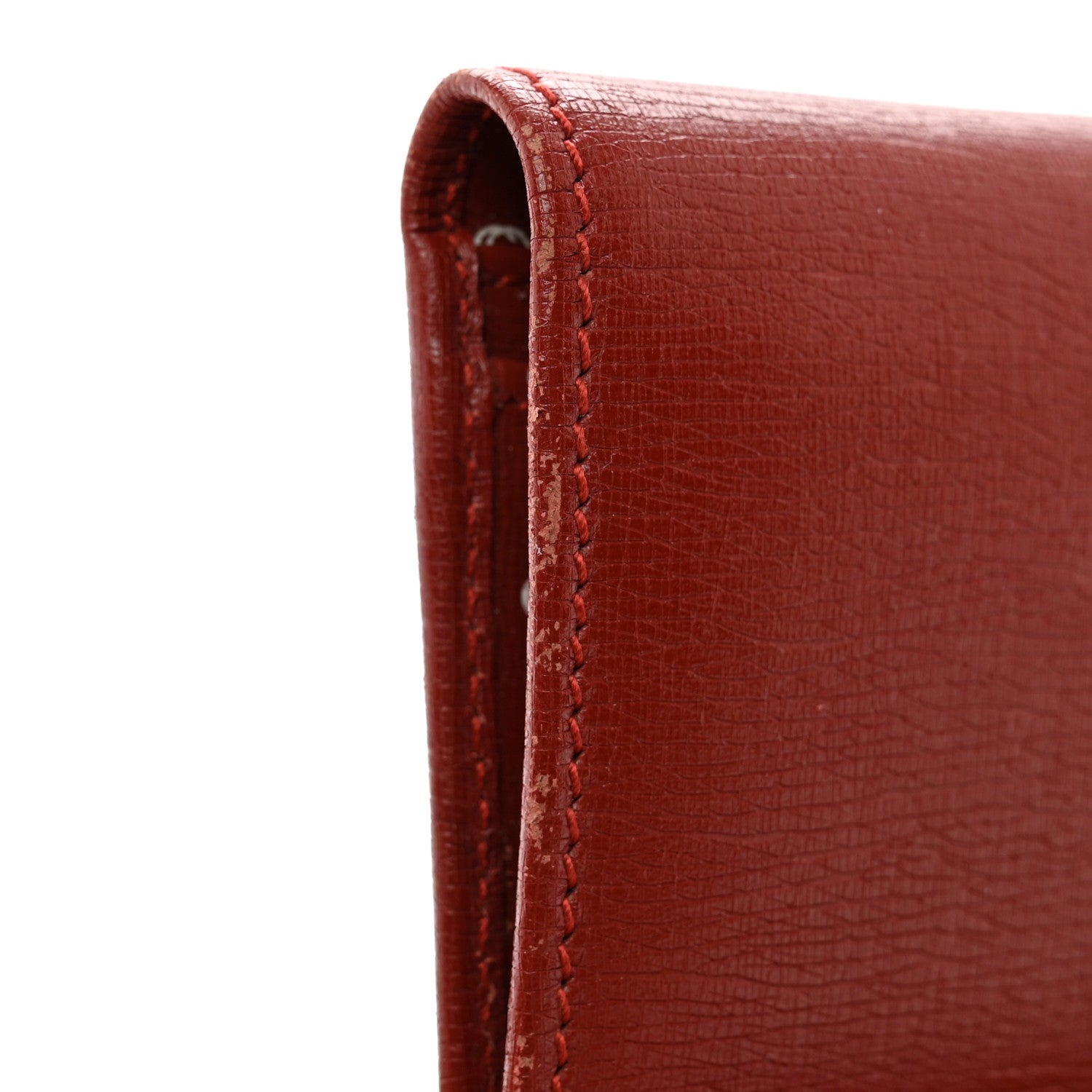 Gucci Calfskin GG Continental Wallet Red 10 of 10