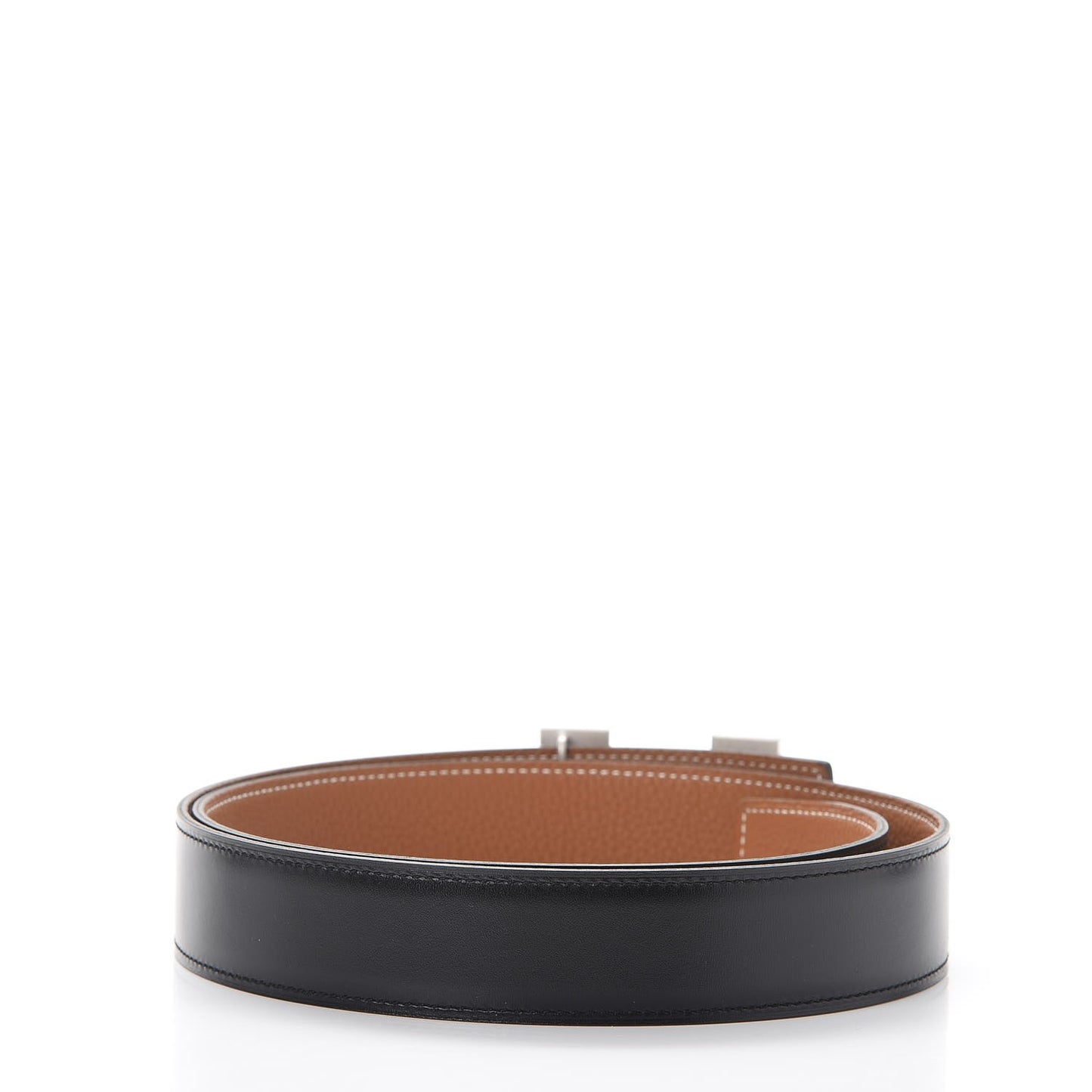 Box Togo 32mm Guilloche H Belt 90 Black Gold