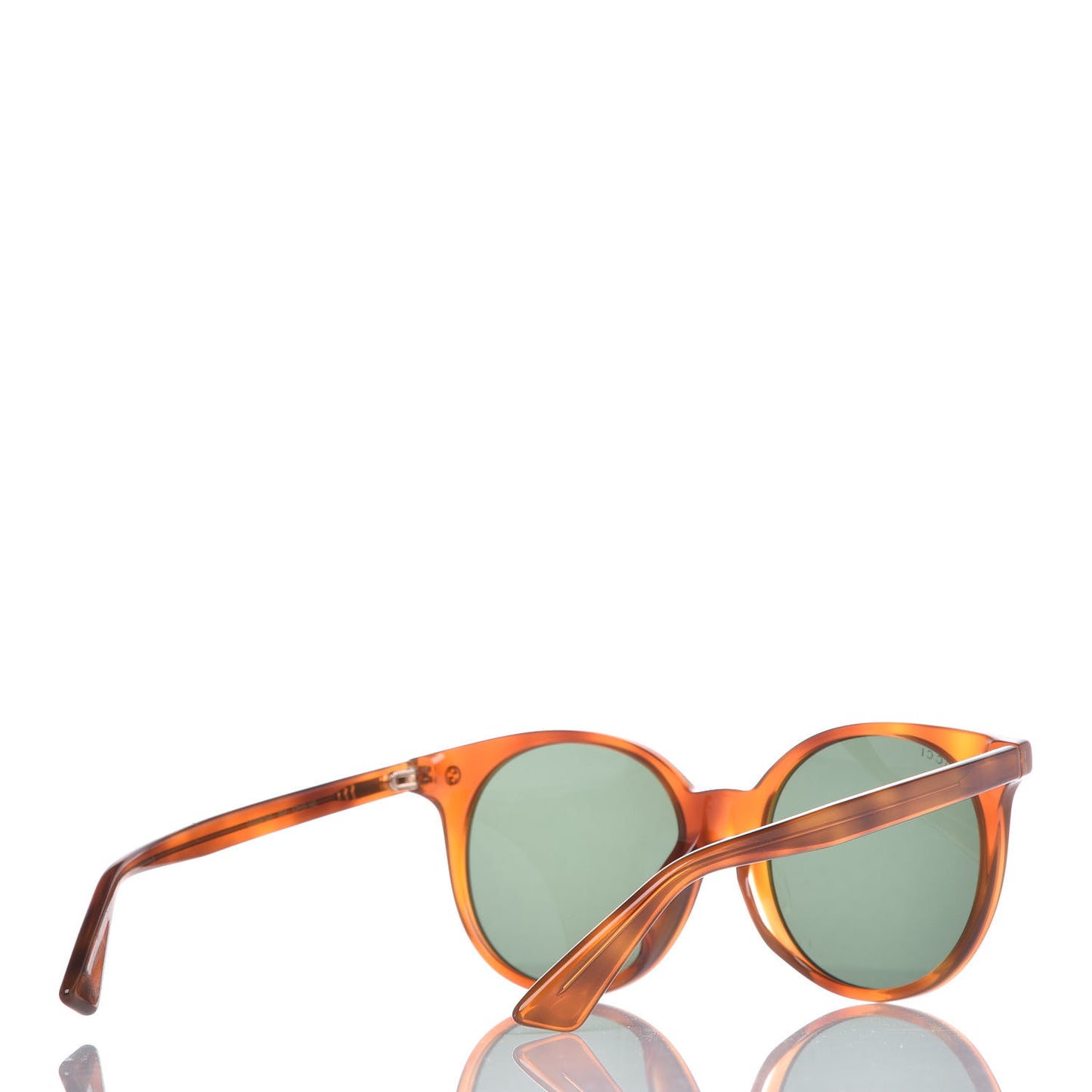 Round GG0091S Sunglasses Brown