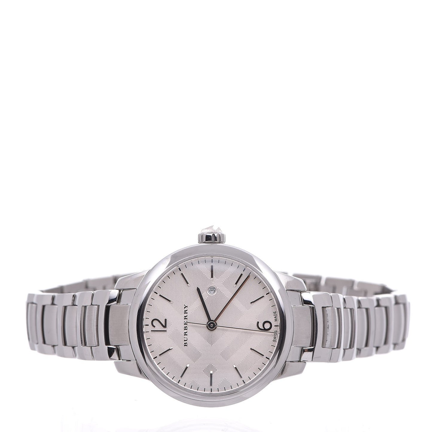 Stainless Steel 32mm Classic Round Quartz Watch BU10108
