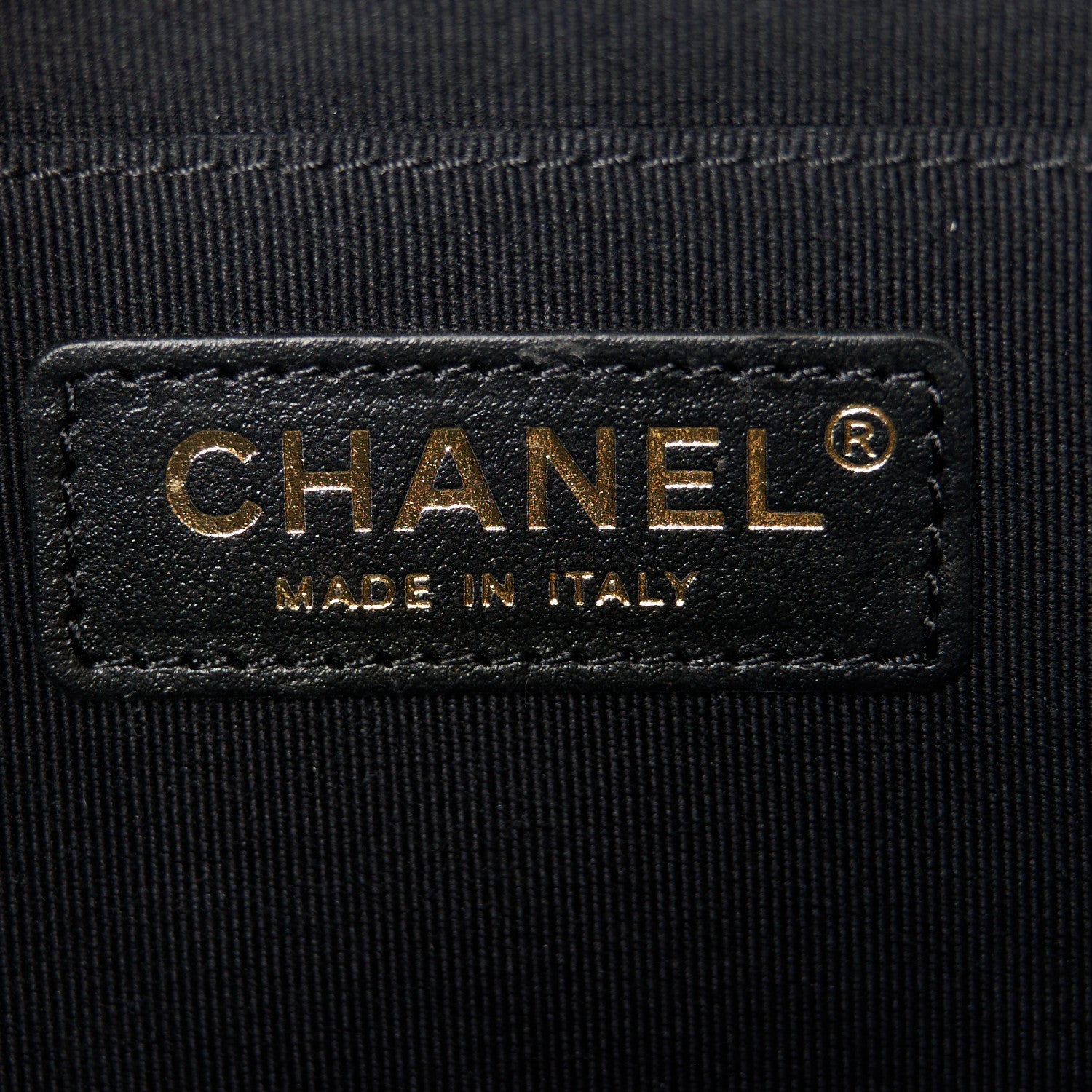 Chanel Lambskin Quilted Chain Messenger Bag Black 6 of 10