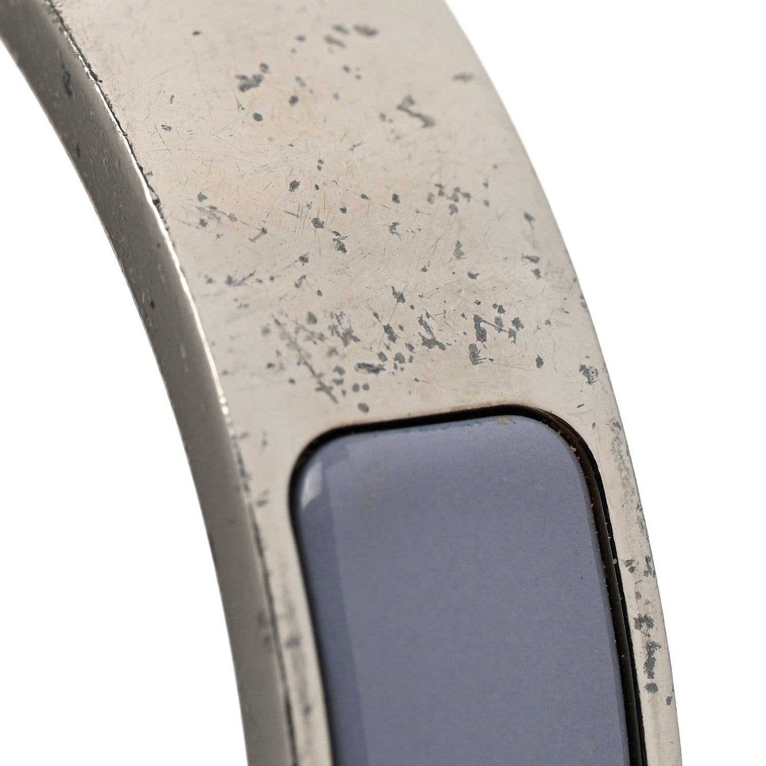 Hermes Enamel Narrow Clic Clac H Bracelet PM Bleu Lin 5 of 6