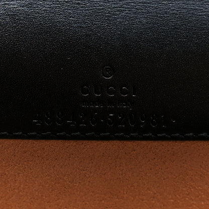 Gucci Calfskin Matelasse GG Marmont Mini Bag Black 11 of 17