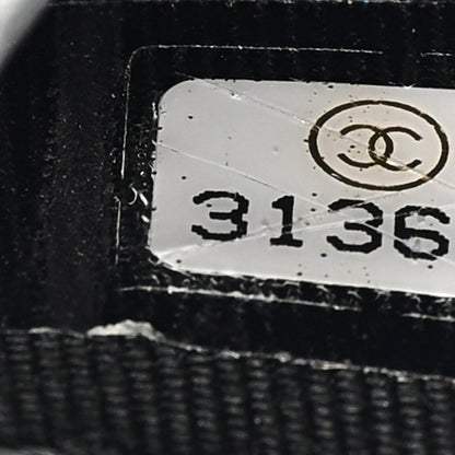 Chanel Caviar Quilted Flap Card Holder Wallet Black 7 of 8