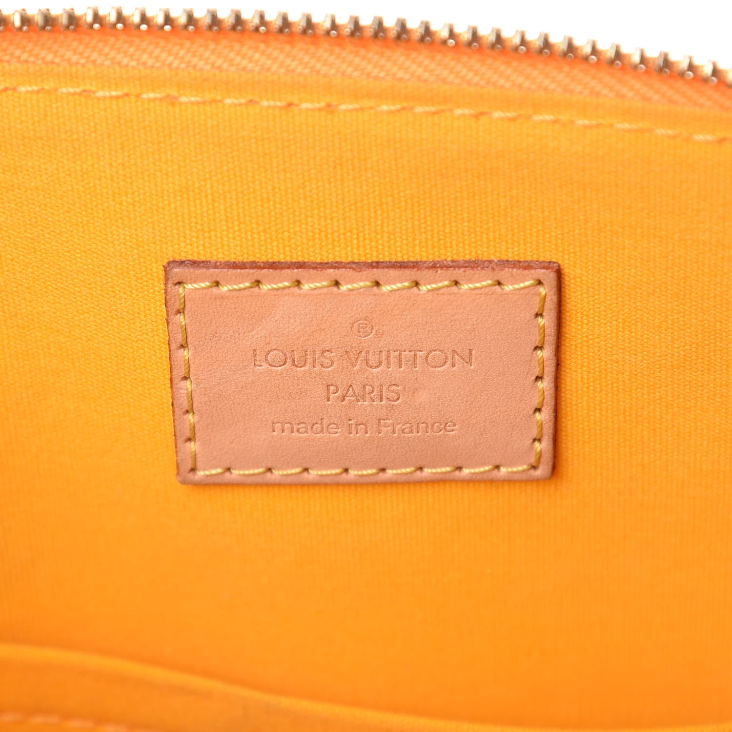 Louis Vuitton Vernis Alma PM Jaune Passion 6 of 13
