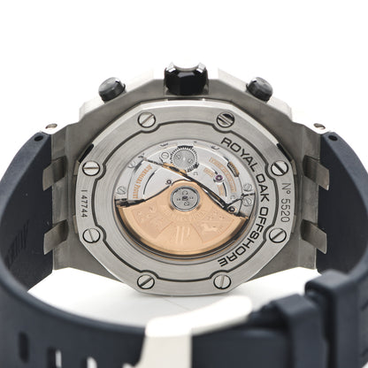 Audemars Piguet Stainless Steel Rubber 42mm Royal Oak Offshore Chronograph Automatic Watch Blue 26470ST.OO.A027CA.01 4 of 5