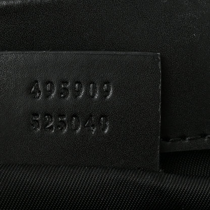 Gucci GG Supreme Monogram Web Messenger Diaper Bag Black Grey 7 of 10