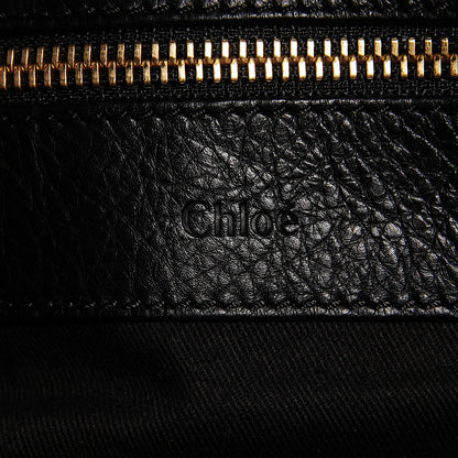 Chloe Calfskin Cary Zipped Shoulder Bag Black 6 of 10