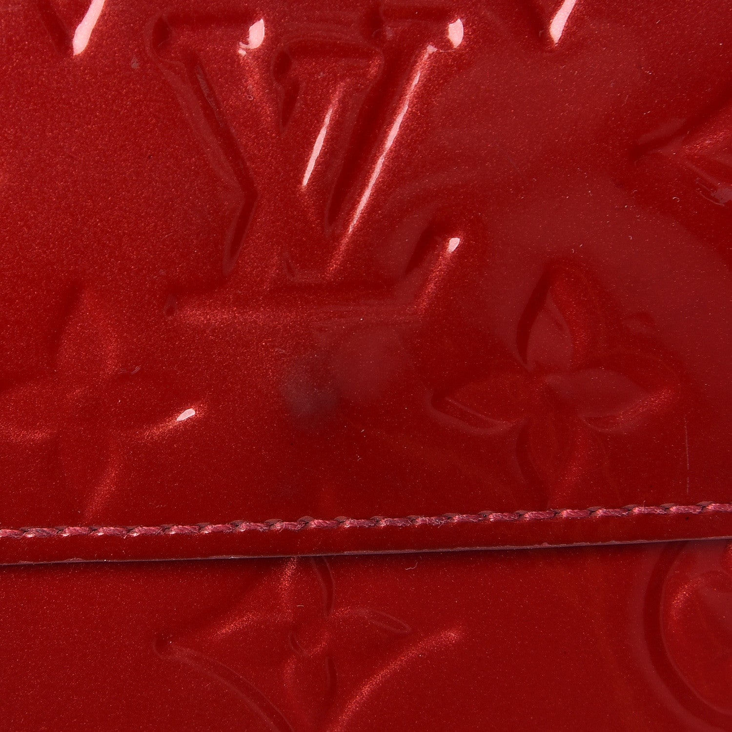 Louis Vuitton Vernis Elise Wallet Pomme D'Amour 8 of 9