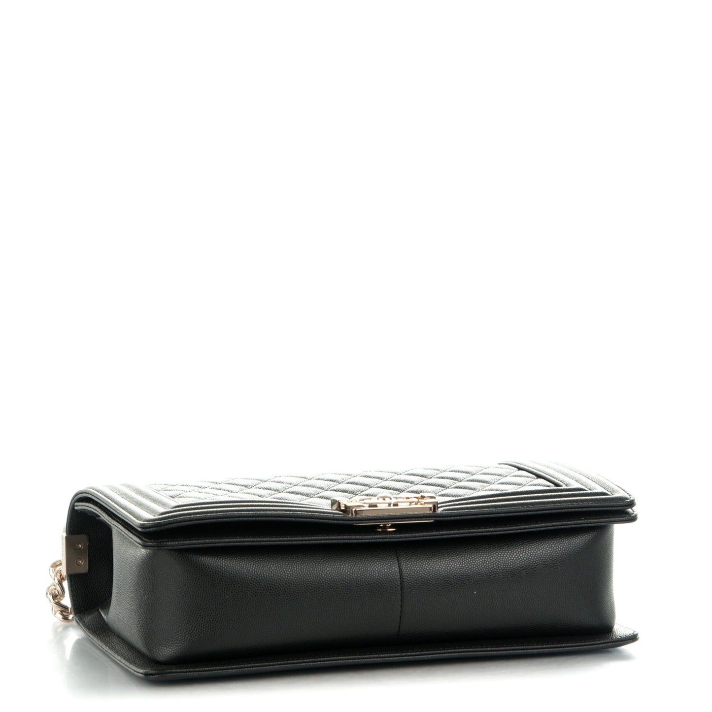 Caviar Quilted New Medium Boy Flap Black