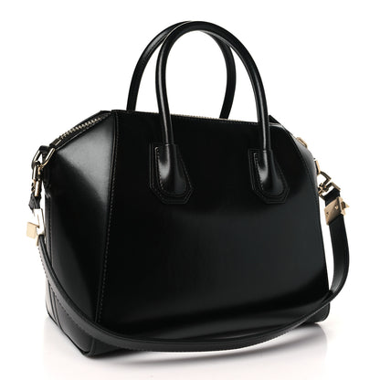 Givenchy Shiny Lord Calfskin Small Antigona Black 2 of 10