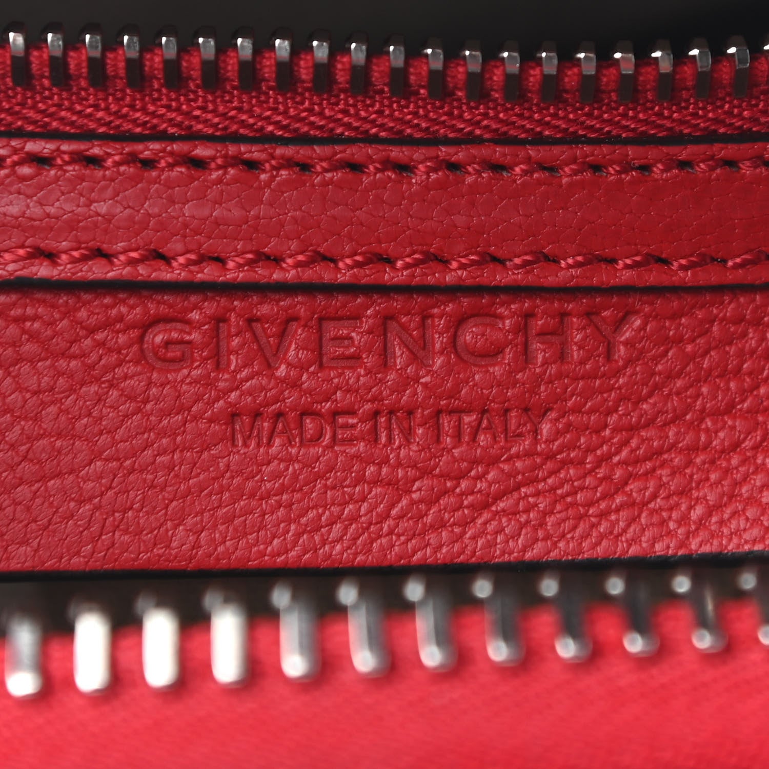 Givenchy Sugar Goatskin Mini Antigona Medium Red 7 of 14