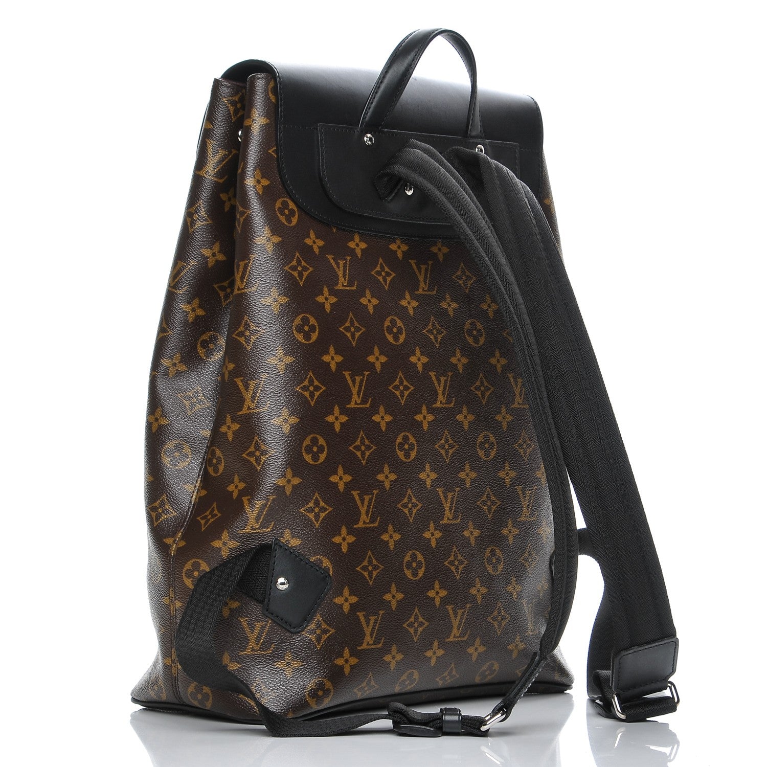 Louis Vuitton Monogram Macassar Palk Backpack 3 of 6