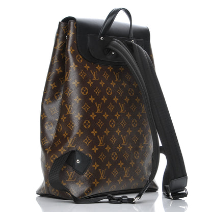 Louis Vuitton Monogram Macassar Palk Backpack 3 of 6