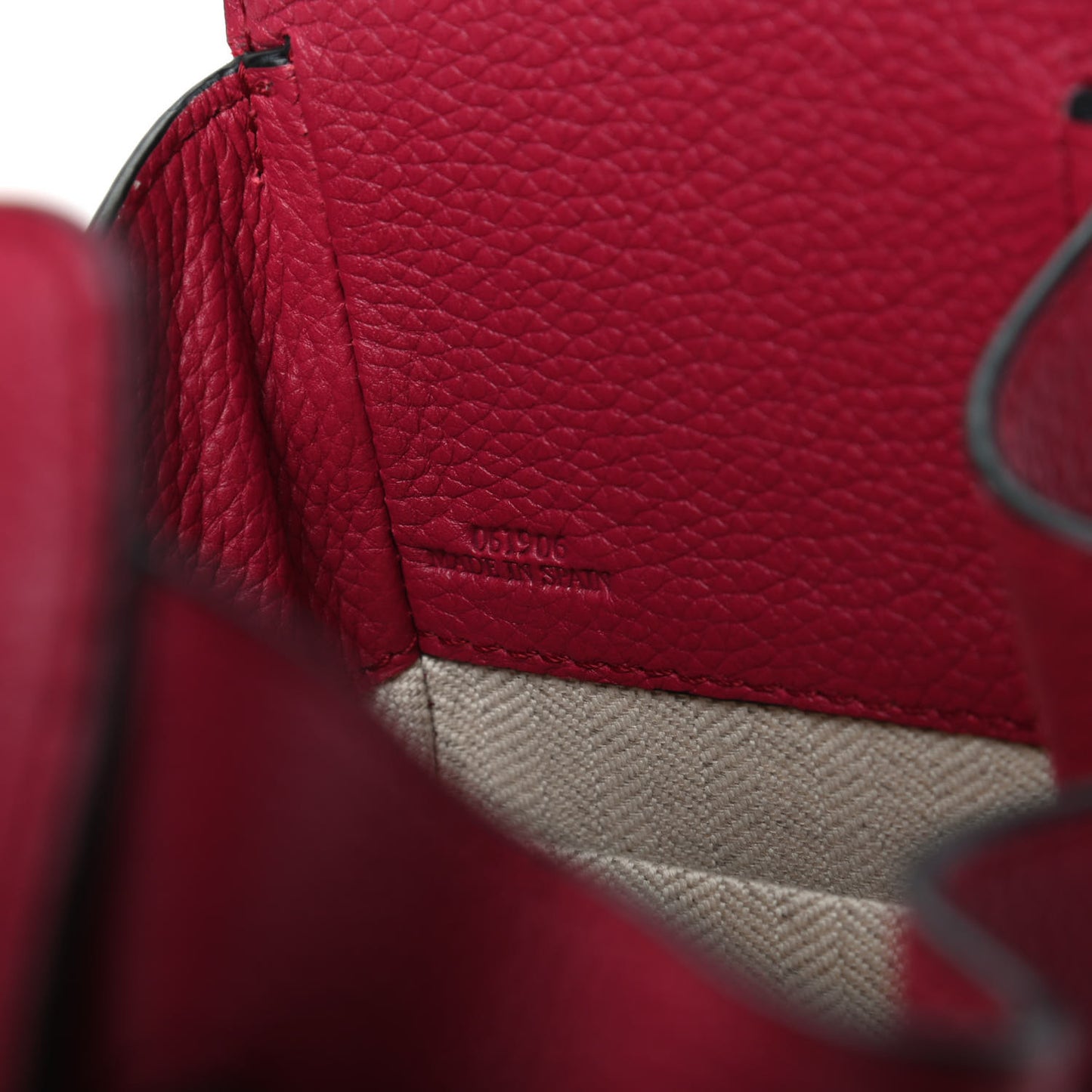 Calfskin Mini Hammock Shoulder Bag Raspberry