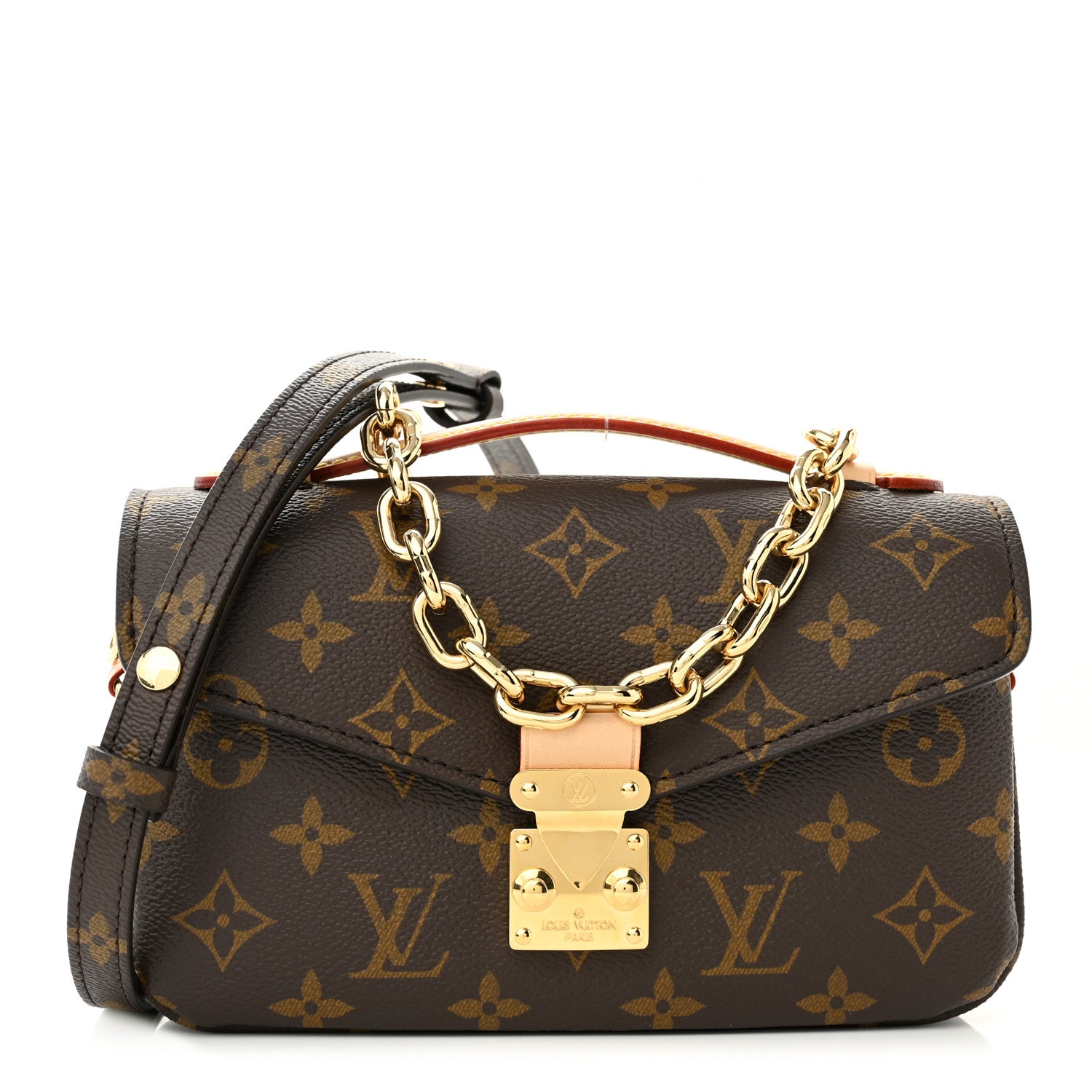 Louis Vuitton Monogram Pochette Metis East West 1 of 9