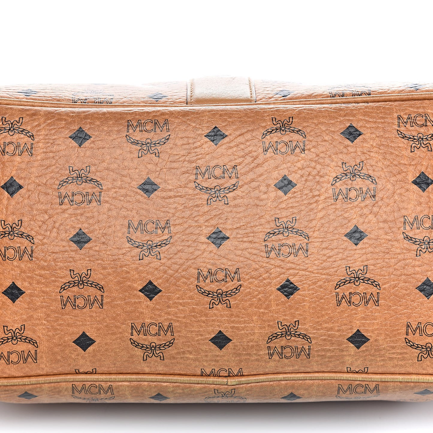 Visetos Medium Liz Reversible Shopper Tote Cognac