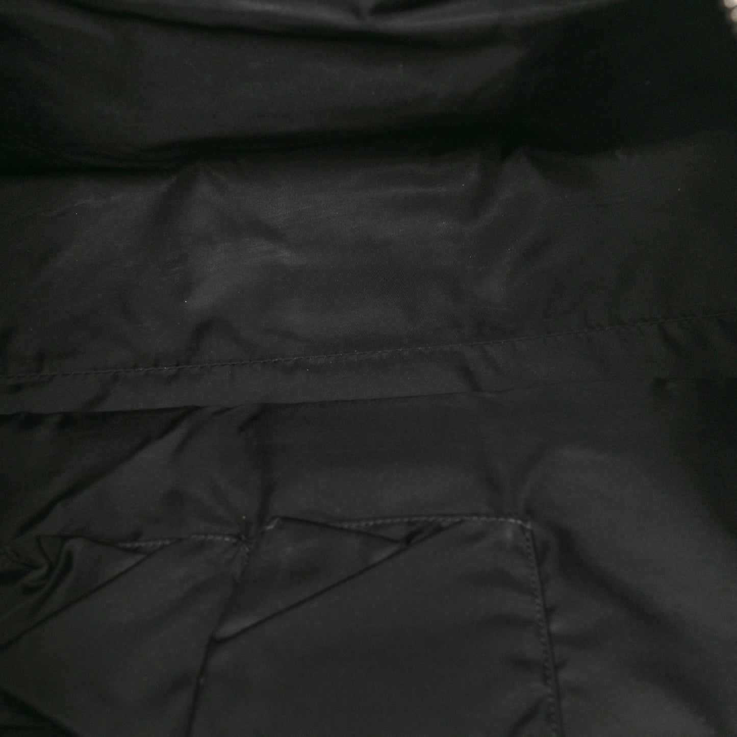 Techno Canvas Web Duffle Black