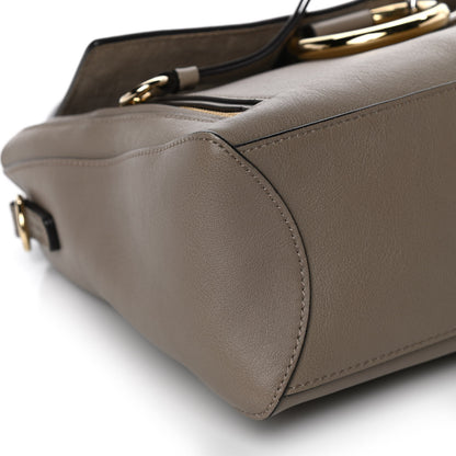 Chloe Calfskin Small Faye Day Shoulder Bag Motty Grey 9 of 10