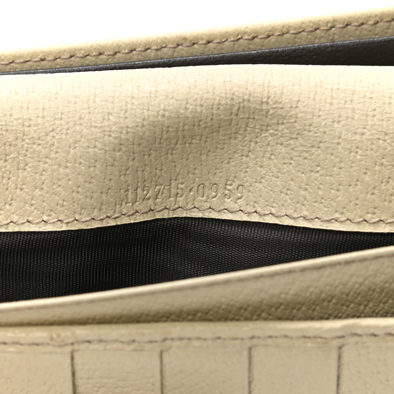 Gucci Monogram Metal Bar Continental Flap Wallet Off White 8 of 11