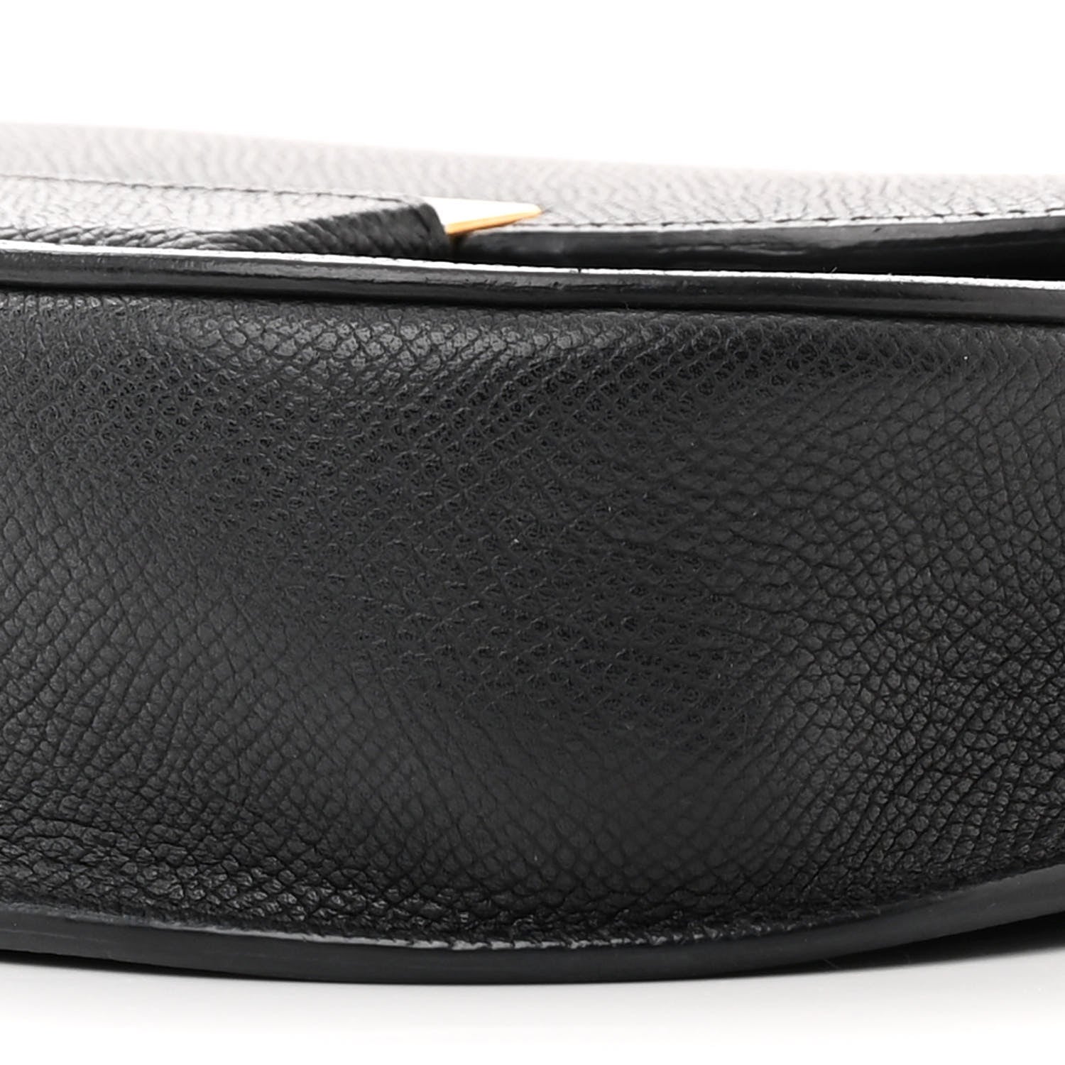 Celine Grained Calfskin Small Trotteur Black 12 of 20